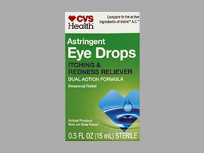 Cvs Astringent Eye Drops