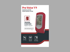 Pro Voice V9 Glucose System