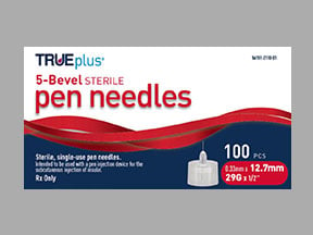 Trueplus 5-bevel Pen Needles