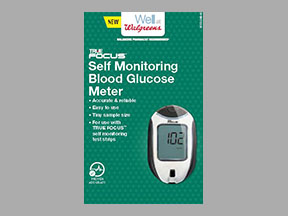 True Focus Blood Glucose Meter