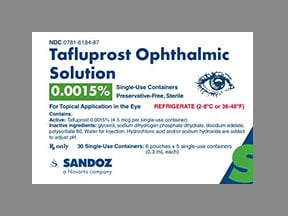 Tafluprost (pf)