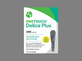 Onetouch Delica Plus Lancet30g