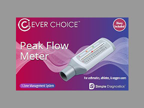 Clever Choice Peak Flow Meter