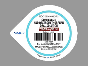 Dextromethorphan-guaifenesin