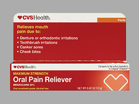 Cvs Oral Pain Reliever Max St