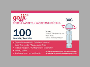 Gojji Blood Test Strip/lancets