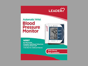 Blood Pressure Mon/auto/wrist