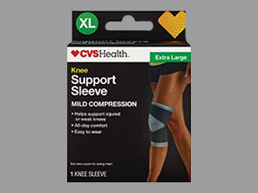 Cvs Knee Sup Sleeve Mild Compr