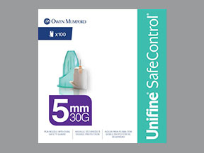 Unifine Safecontrol Pen Needle