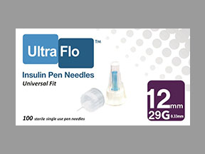 Ultra Flo Insulin Pen Needles