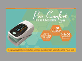 Pro Comfort Pulse Oximeter