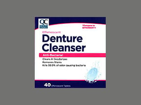 Qc Denture Cleanser