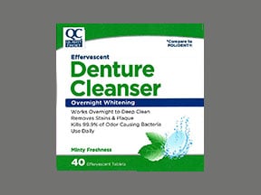 Qc Denture Cleanser Whitening