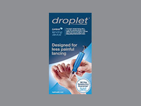 Droplet Genteel Lancing Device