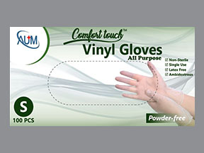 Comfort Touch Vinyl Gloves/s