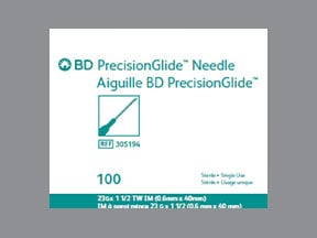 Bd Precisionglide Needle