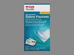 Cvs Saline Sinus Wash Refills