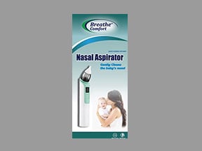 Breathe Comfort Nasal Aspirato