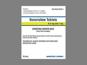 Varenicline Tartrate (starter)