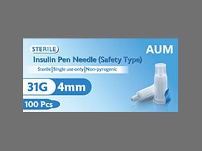 Aum Insulin Safety Pen Needle