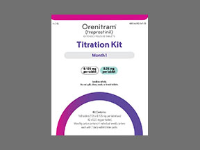 Orenitram Month 1