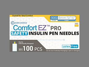 Comfort Ez Pro Pen Needles