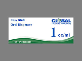 Easy Glide Oral Dispenser