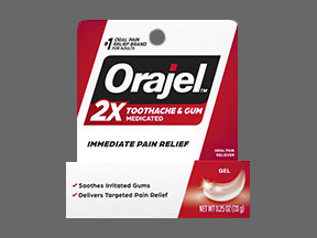 Orajel 2x Toothache & Gum