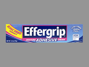 Effergrip Adhesive Denture